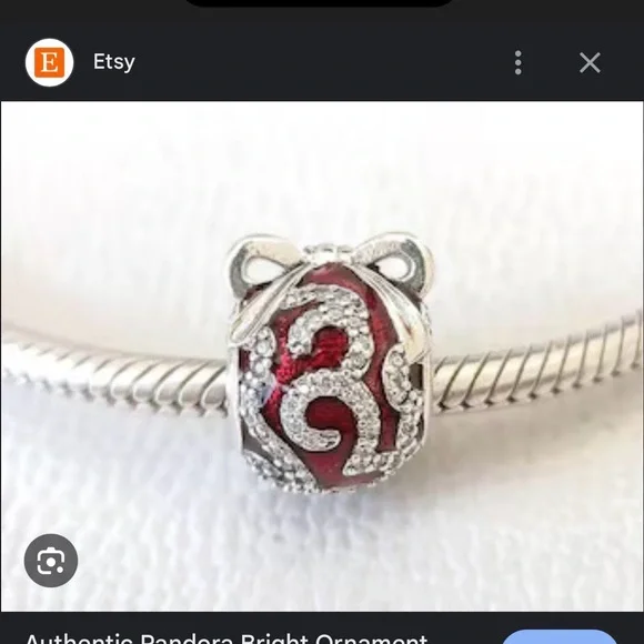 Pandora • 2017 edition • Pandora Bright Ornament Charm • 2017 Limited Edition - Picture 2 of 11